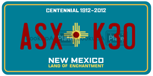 ASXK30  license plate in NM