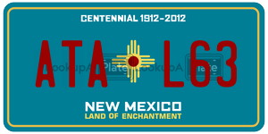 ATAL63  license plate in NM