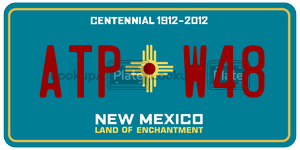 ATPW48  license plate in NM
