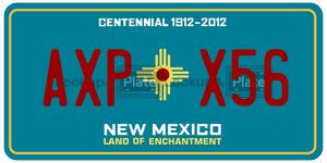 AXPX56  license plate in NM