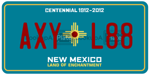 AXYL88  license plate in NM