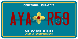 AYAR59  license plate in NM