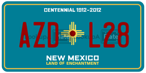 AZDL28  license plate in NM