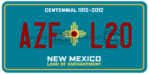 AZFL20  license plate in NM