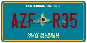 AZFR35  license plate in NM