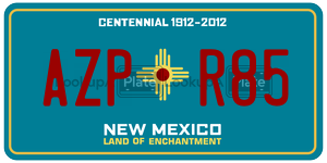 AZPR85  license plate in NM