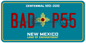 BADP55  license plate in NM