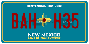 BAHH35  license plate in NM