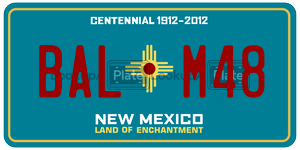 BALM48  license plate in NM