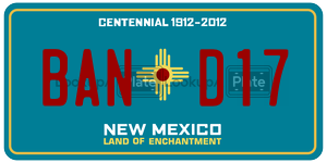 BAND17  license plate in NM