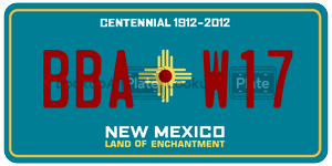BBAW17  license plate in NM