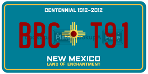 BBCT91  license plate in NM
