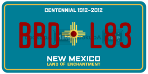 BBDL83  license plate in NM