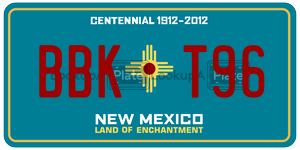 BBKT96  license plate in NM