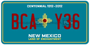BCAY36  license plate in NM