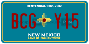 BCGY15  license plate in NM