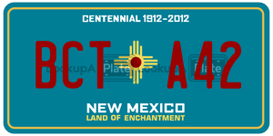BCTA42  license plate in NM
