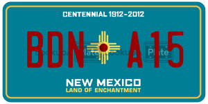 BDNA15  license plate in NM