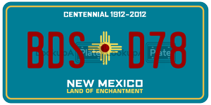 BDSD78  license plate in NM