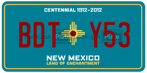 BDTY53  license plate in NM