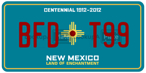 BFDT99  license plate in NM