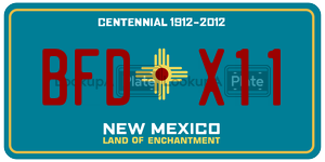 BFDX11  license plate in NM