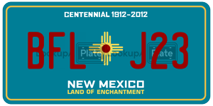 BFLJ23  license plate in NM