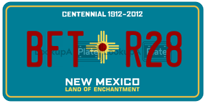 BFTR28  license plate in NM
