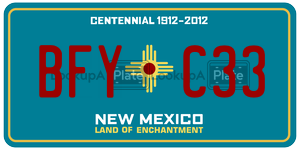 BFYC33  license plate in NM