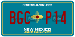 BGCP14  license plate in NM