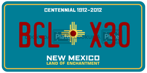 BGLX30  license plate in NM