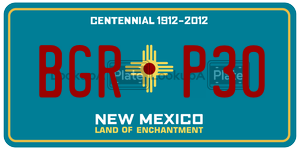 BGRP30  license plate in NM