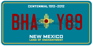 BHAY89  license plate in NM