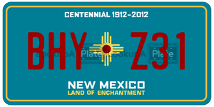 BHYZ31  license plate in NM