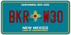 BKRW30  license plate in NM