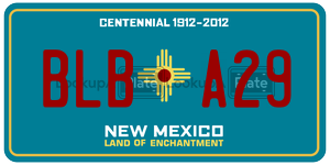 BLBA29  license plate in NM