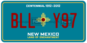 BLLY97  license plate in NM