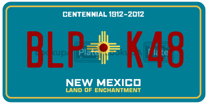 BLPK48  license plate in NM