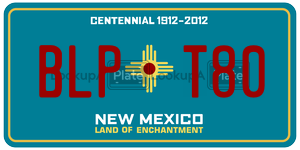 BLPT80  license plate in NM