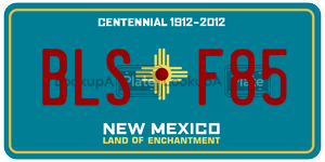 BLSF85  license plate in NM