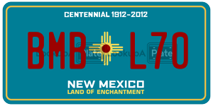 BMBL70  license plate in NM