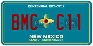 BMCC11  license plate in NM