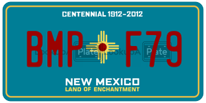 BMPF79  license plate in NM