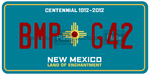BMPG42  license plate in NM