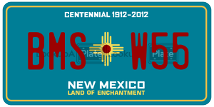 BMSW55  license plate in NM