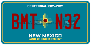 BMTN32  license plate in NM