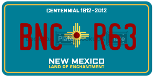 BNCR63  license plate in NM