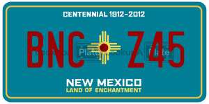 BNCZ45  license plate in NM