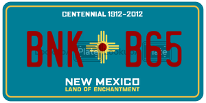 BNKB65  license plate in NM
