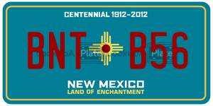 BNTB56  license plate in NM